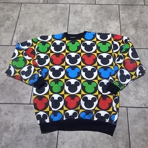 Vintage Mickey Mouse All Over Print